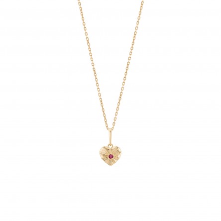 Colgante Oro 14K  Timeless Coraz�n