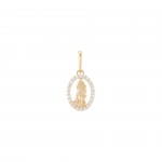 Our Lady 14K Gold Pendant