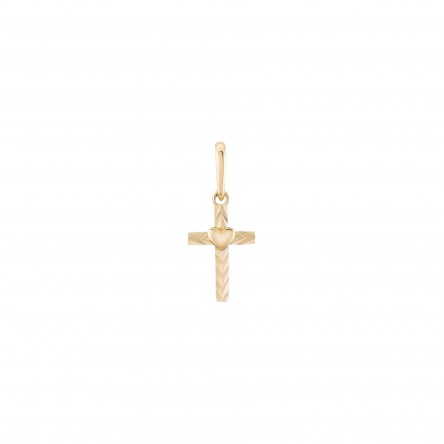 Timeless Cross II 14K Gold Pendant
