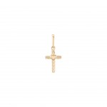 Timeless Cross II 14K Gold Pendant