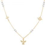 Collar Hope Esp�ritu Santo Con Perlas