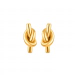 Knot Golden Earrings
