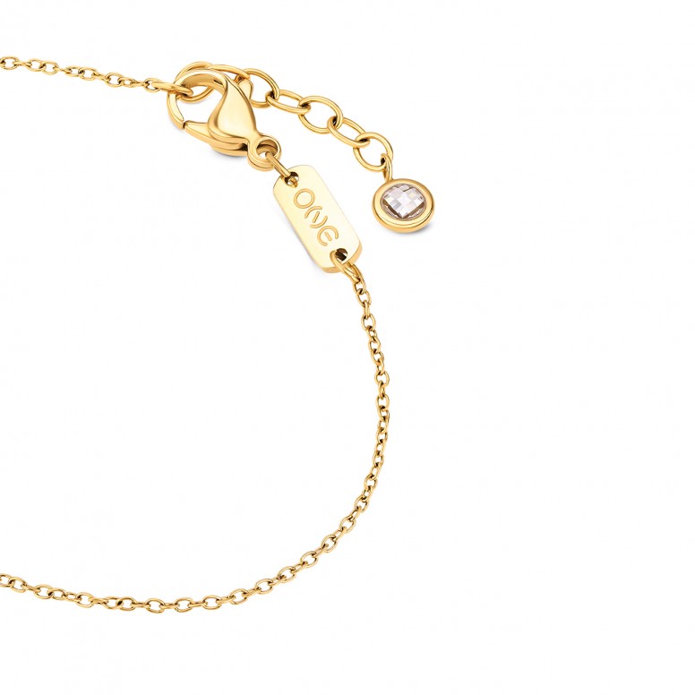 Knot Crystal Golden Bracelet