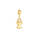 Angel Crystal Golden Life Charm