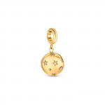 Universe Crystal Golden Life Charm