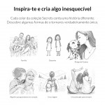 Colar Locket Secrets Carta Dourado