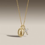 Colar Hope Medalha Nossa Sra De F�tima & Cruz