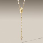 Colar Hope Ros�rio & Medalha Nossa Sra De F�tima
