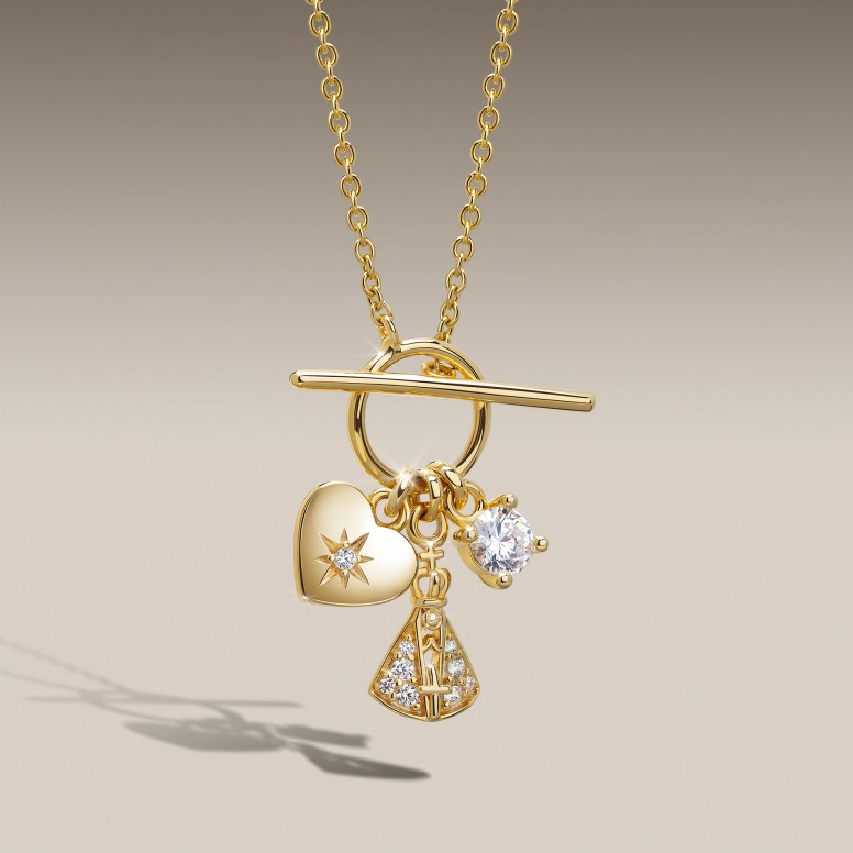 Our Lady of Aparecida & Heart Hope Necklace