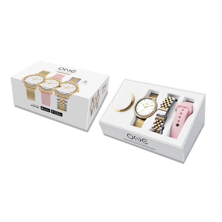 Box Smartwatch Mini Spark Gold