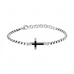 Silver Cross Spirit Bracelet