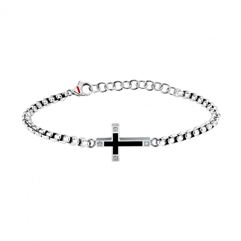 Silver Cross Spirit Bracelet