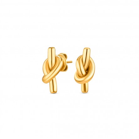 Knot Golden Earrings