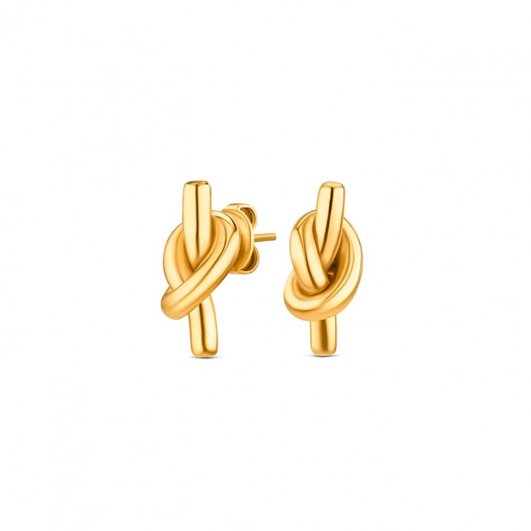 Knot Golden Earrings