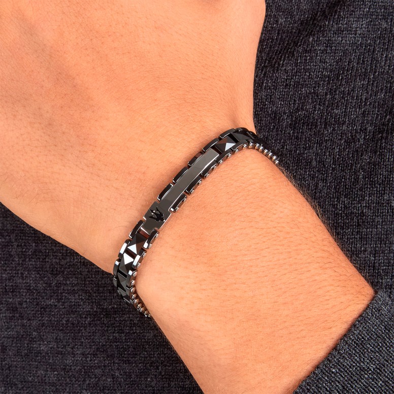 Pulsera Ceramic Negra