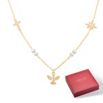 Colar Hope Esp�rito Santo Com P�rolas