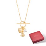 Our Lady of Aparecida & Heart Hope Necklace