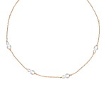 Duet Golden Necklace