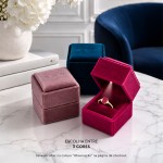 Ring Mary 18K Gold Ruby and Diamonds