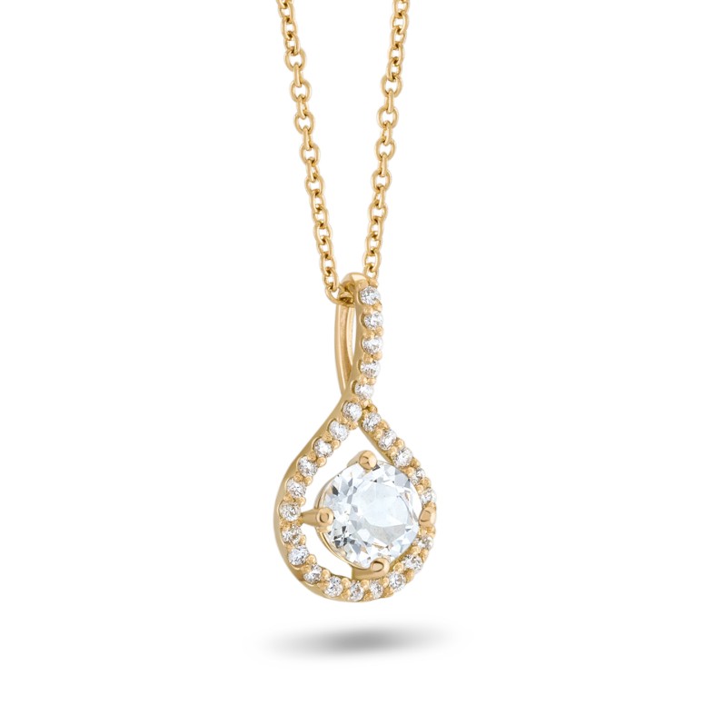 Colar Grace Ouro 18K Diamantes